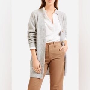 Everlane - Oversized alpaca pocket cardigan - medium